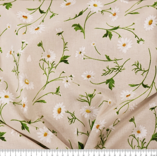 Tihe ja tugev puuvillakangas, France, 160 cm, Cotton Cretonne