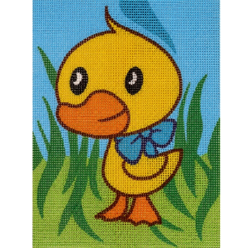 Tikkimiskomplekt eelprinditud mustriga ja mulineedega, Half Cross Stitch Kit, Gobelin L 