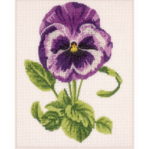 Tikkimiskomplekt eelprinditud mustriga ja mulineedega, Half Cross Stitch Kit, Gobelin L 