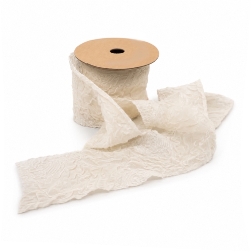 Reljeefse mustriga šifoonpael 63 mm, 4874XG