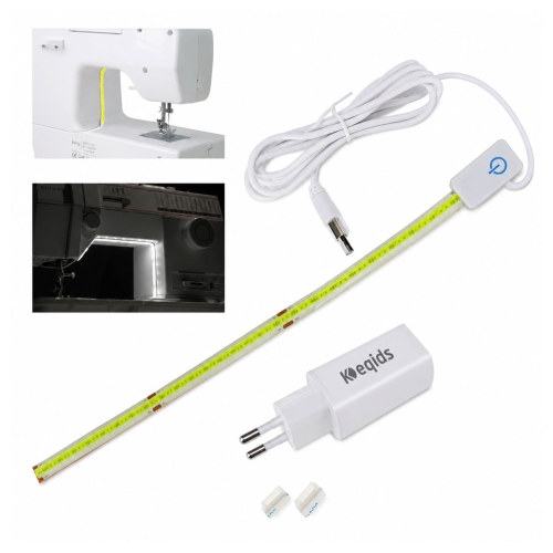 Teipkinnitusega 28cm pikkune 2W LED-valgusti Keqids DS-1S