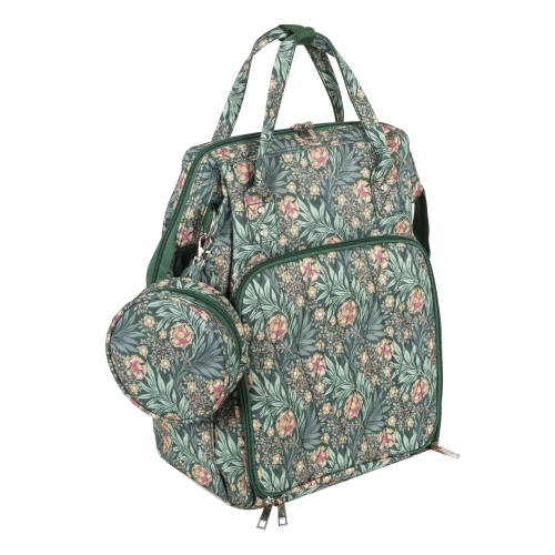 Käsitöö seljakott: Morris Green, (d/w/h) 30 x 24 x 43cm, Hobby Gift MR4692\686.D