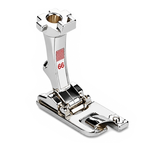 6 mm sik-sak rullpalistuse tald #66, 6 mm ZigZag Hemmer Foot #66 for Bernina Sewing Machines