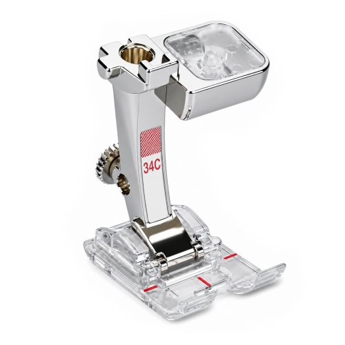 Universaalne (sik-sak) läbipaistev tald #34C, Reverse Pattern Foot with Clear Sole #34C for Bernina Sewing Machines