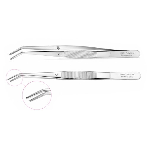 Hammastusega pintsetid 16cm, TWE6-1
