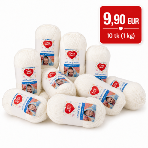  Soft baby Steps Yarn Set Offer, 1 kg