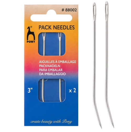 Kõverad nn pakkimisnõelad Pack Needles, Pony 88002