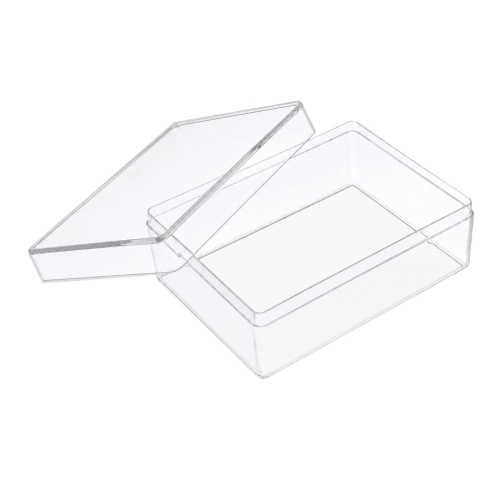 Läbipaistvast akrüülplastikust säilituskarp, 12 x 9 x 4,7 cm, KL1719