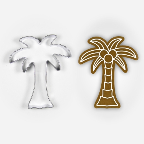 Roostevaba terasvorm Palm, 70×55mm, Nerez 0254