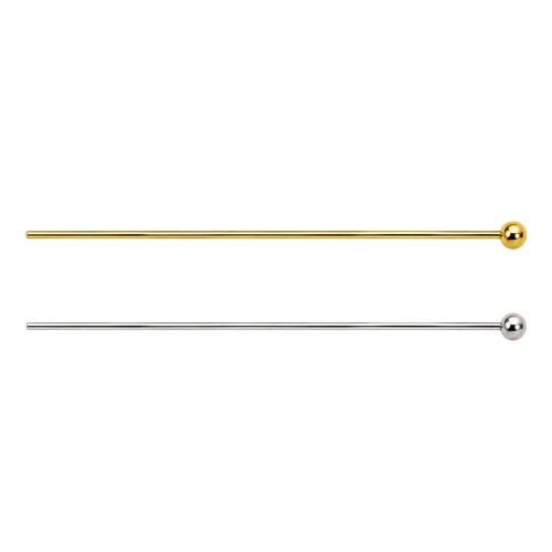Ümara peaga ehtenõel, ø0,7mm, 50mm, 20tk