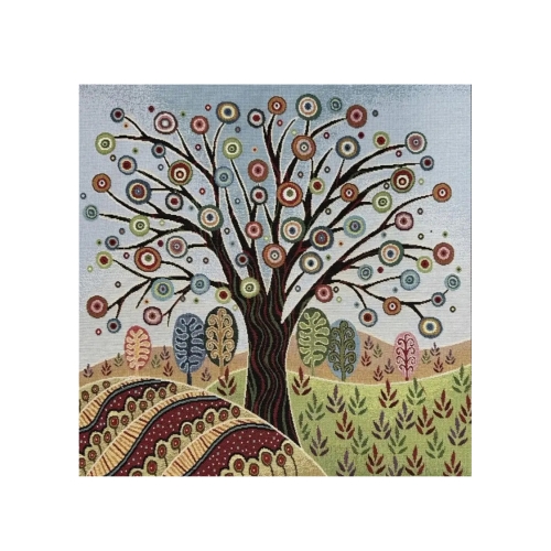 Gobeläänkanga kupong, 45 cm x 45 cm