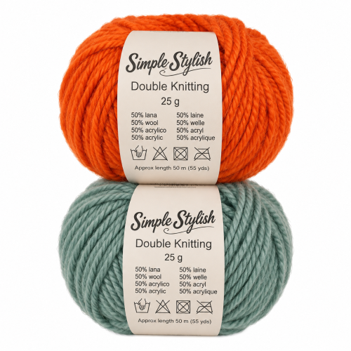 Lõng Simple Stylish, BBB, 25 g = 50 m 