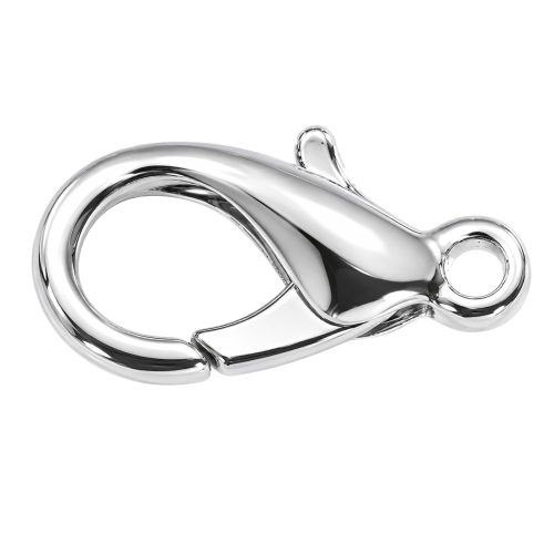 Karabiinihaka, papukaijahaka, 18 mm x 10 mm, nauhan reikä ø2 mm