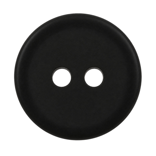 Ümar, matt, kahe auguga, lihtne plastiknööp ø11 mm, suurus: 18L