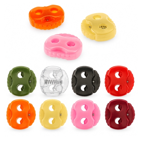 Nyörin stoppari, kiristin 22 x 20 mm nyörille max. ø4 mm