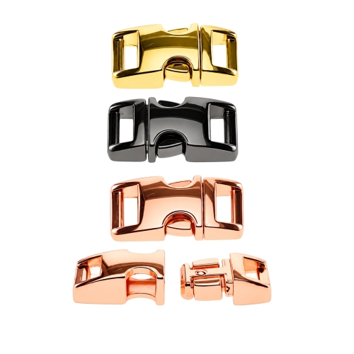 Metallipistolukko, nauhalukko 15 mm x 33 mm, sopii hihnaan leydella 10 mm