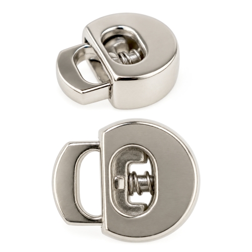 Metallinen stoppari nauhalle tai nyörille, enintään Ø3 mm, 14 × 16 × 6 mm