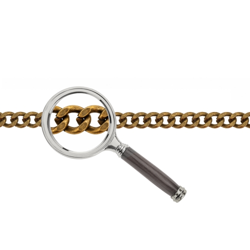 Alumiiniumkett, lüli mõõtmed: 9 x 7 mm, keti paksus: ~3,3 mm, traat Ø2 mm