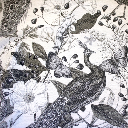 Paabulindude ja liblikatega, gobelään, tugevam dekoratiivkangas, Peacock Butterfly Cique (Gobelin Premium), 145cm, DG3190