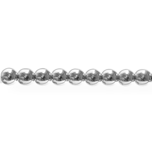 Ümar läbipaistmatu metalsetes toonides klaashelmes 5mm