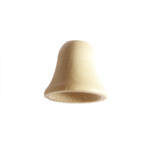Kellukakujuline puithelmes, nööri otsakinnis, 10 × 11 mm