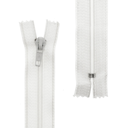 Alt kinnine spiraal-tõmblukk, jopelukk 6mm, 48 cm, 50 cm, 51 cm, 52 cm