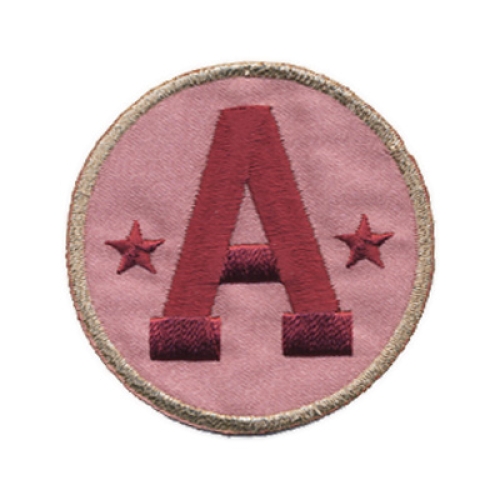 Triigitav aplikatsioon; "A", 5,5 cm
