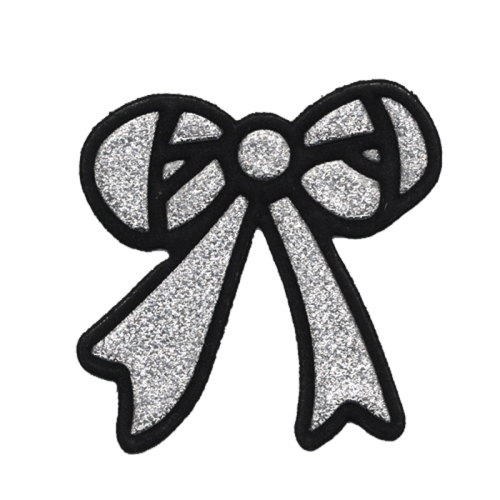Triigitav aplikatsioon; Lips sädelev, 5 x 4,5 cm