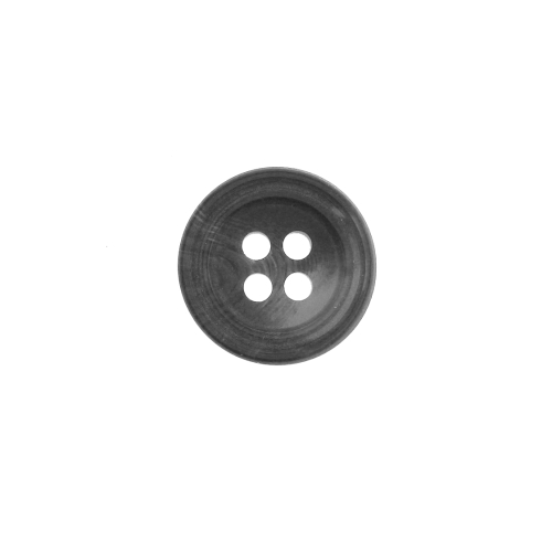 Kõrge servaga nelja auguga, plastiknööp, 15mm, 24L