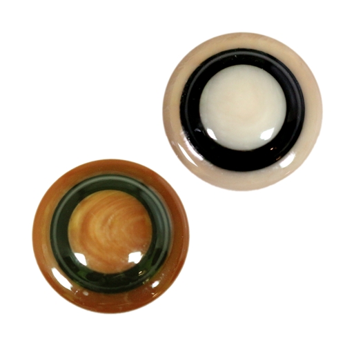 Massiivne, ümar, süvistatud kannaga plastiknööp, 28mm, 44L