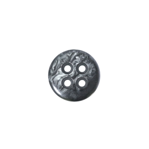 Segatud värvidega, nelja auguga plastiknööp, 18mm/28L