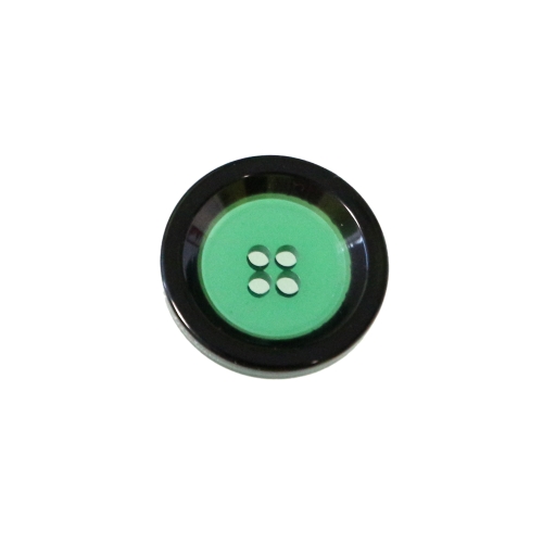 Kõrge äärega, nelja auguga plastiknööp, 24mm, 38L