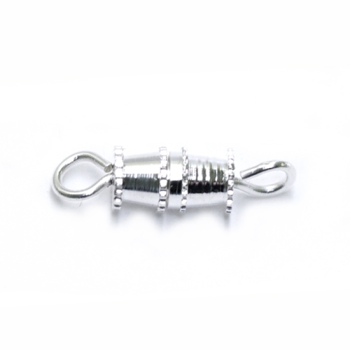 Kruvikinnis (torukujuline aasadega) / Barrel Turnbuckle Clasp / 14 x 4mm