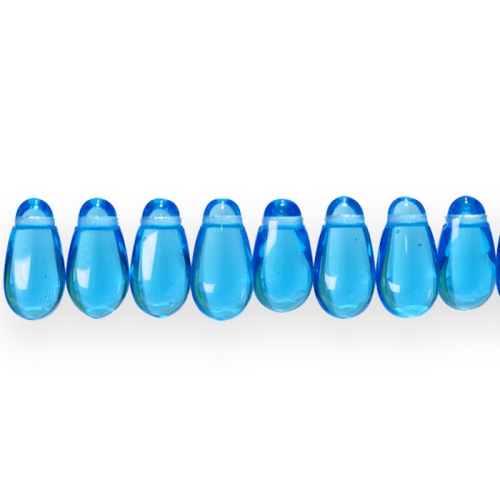Tilgakujuline ülalt risti läbistatud (Jablonex) 10x5mm klaashelmes