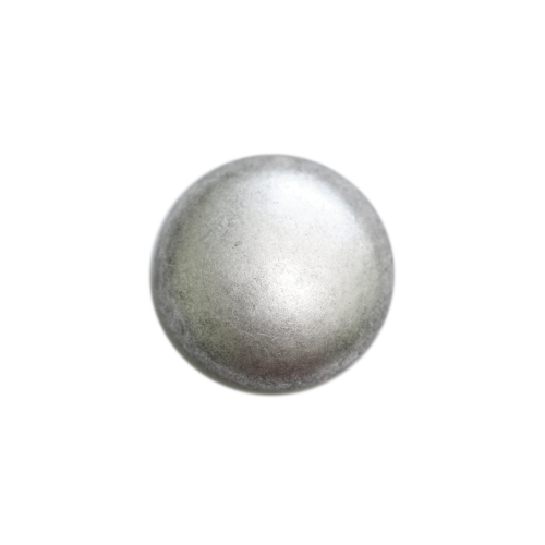 Ümar, poolkera kujuline, kannaga metallnööp, 23mm/36L