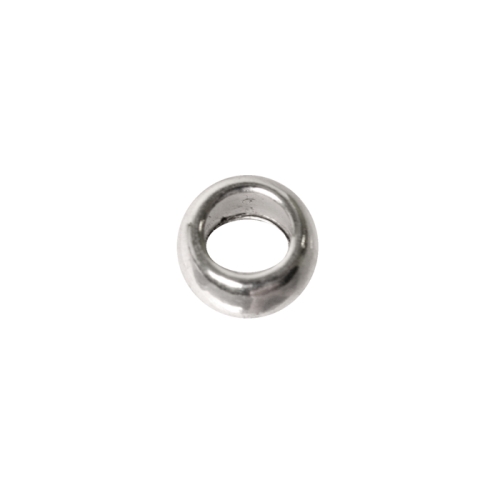 Metallrõngas kumera vormiga, ühenduskohata (kinnine) ø5 x 3 mm, auk 2,5 mm