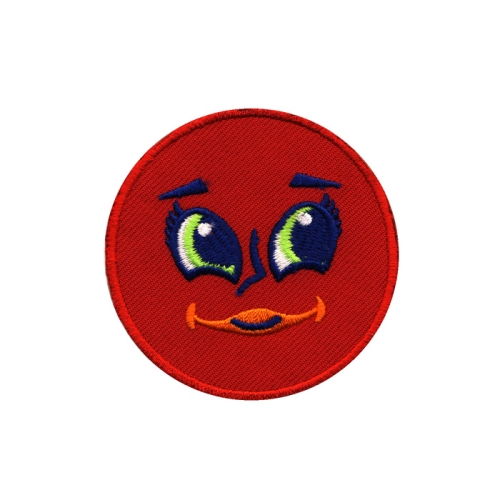 Triigitav aplikatsioon, Naerunägu "Smile" 7 cm