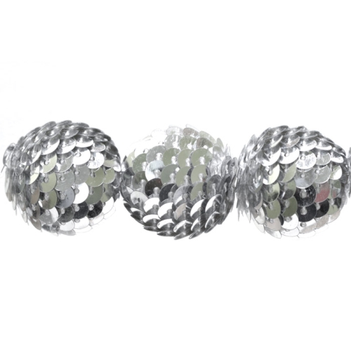 Litritega kaetud ümarad helmed 23mm