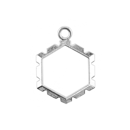 Artistic Wire Wrapper, Hexagon, 25 x 20mm