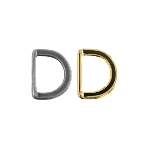 D-ring, half ring for tape width: 15 mm