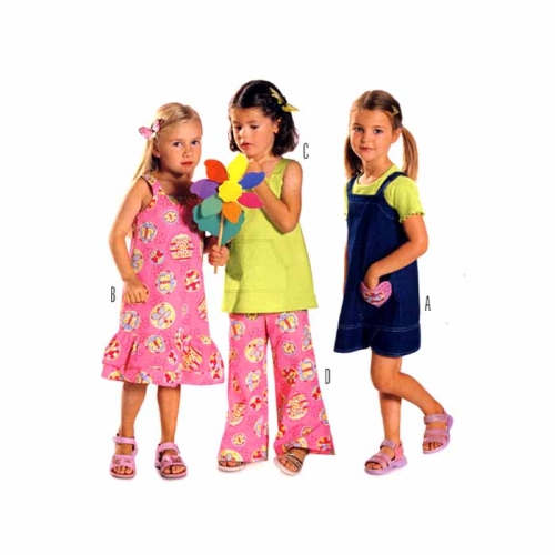Kleidid &amp; püksid, Kasv 98-128 cm, Dress &amp; pants, Burda 9703