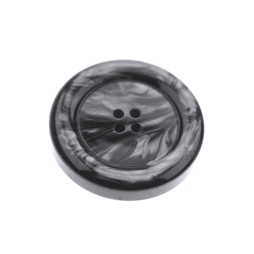 Laiguline, helklev, nelja auguga, plastiknööp, 34mm, 52L