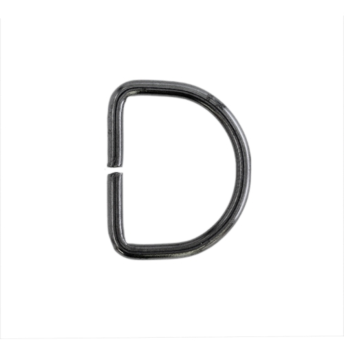 D-ring, half ring 23 mm х 18 mm for tape width 15 mm