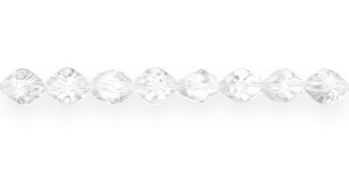 Kuubikukujuline tahuline kristall 10 x 7mm