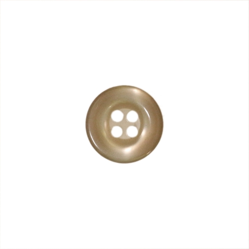 Pärlmutterhelgiga, kõrgete äärtega, nelja auguga plastiknööp ø15 mm, suurus: 24L