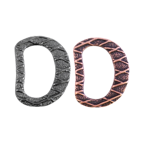 D-ring, half ring for tape width: 25 mm