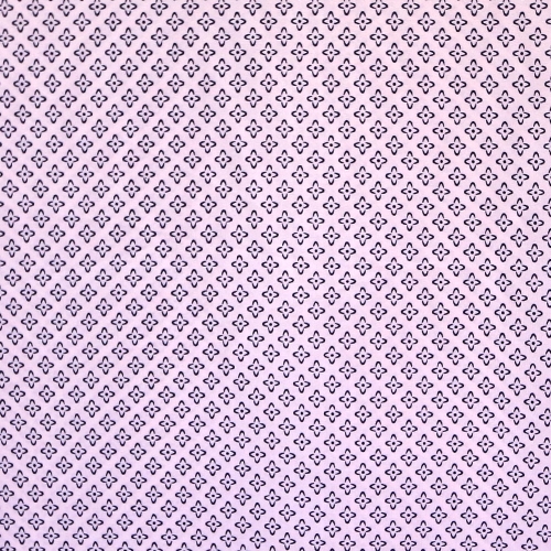 Tähnilise ornamendiga, pehme ja veidi veniv polüesterkangas (Silky Stretch), Art. 9850
