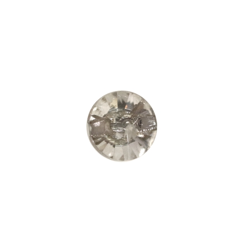 Ümar kristallilaadne akrüülnööp, süvistatud kannaga, 14mm, 22L