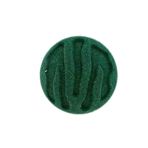Sametkattega, lainelise mustriga, plastiknööp kannaga ø20 mm, suurus: 30L