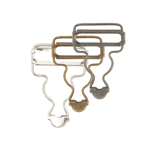 Traksi haak, kinnis 25mm laiusele paelale / Suspender hook, dungaree buckle for 25mm tape